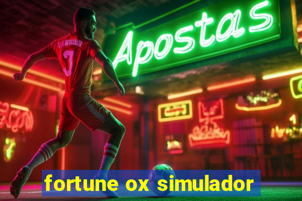 fortune ox simulador